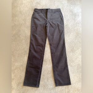 Velveteen Jeans in Gunmetal Grey
